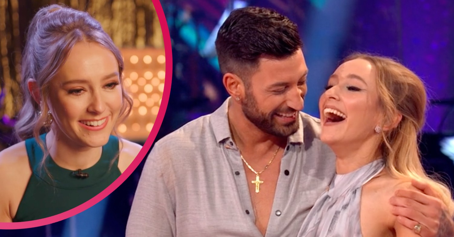 Rose Ayling Ellis and Giovanni Pernice smiling on Strictly Come Dancing