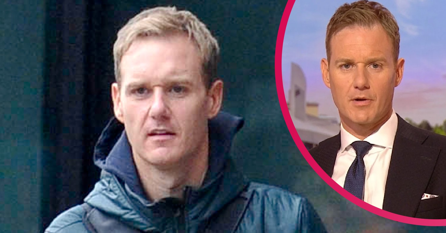 Dan Walker hosting on BBC Breakfast