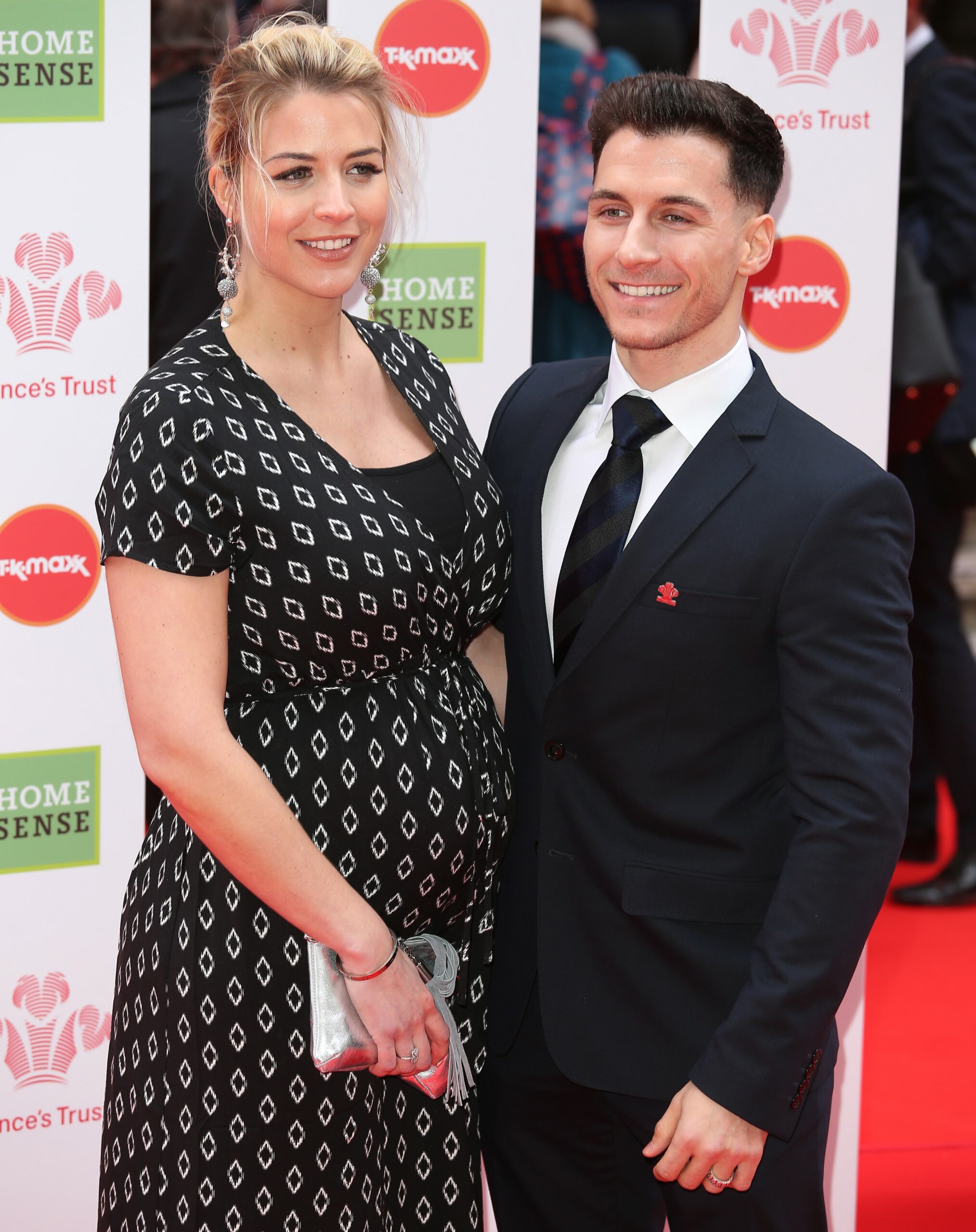 Gemma Atkinson and Gorka Marquez at The Prince's Trust And TKMaxx & Homesense Awards 2019