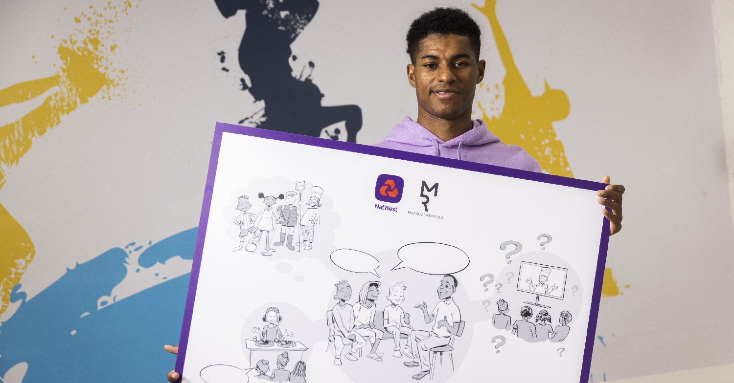 Marcus Rashford launching new project Natwest Thrive