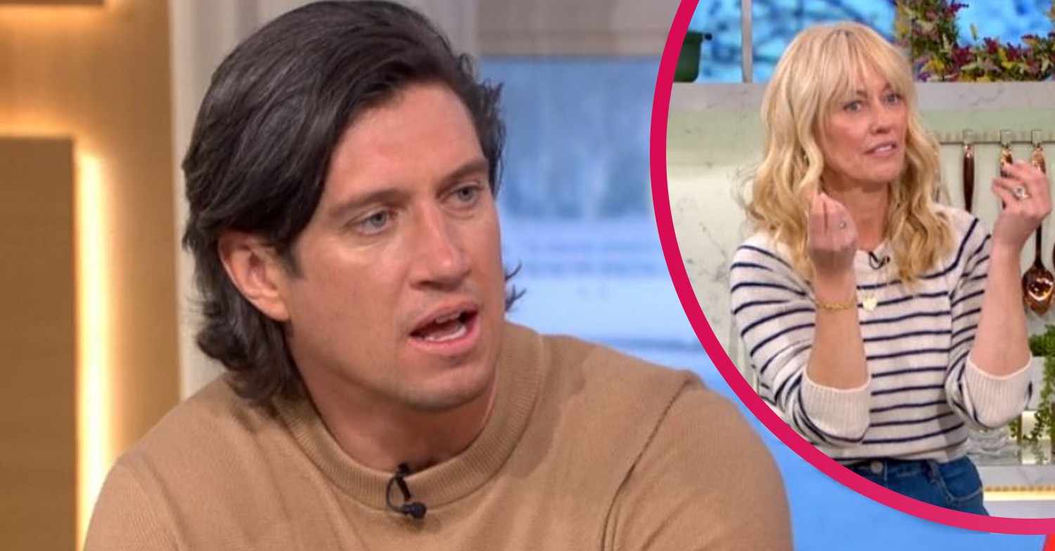 Vernon Kay and Clodagh McKenna talking on This Morning today April 11, 2022