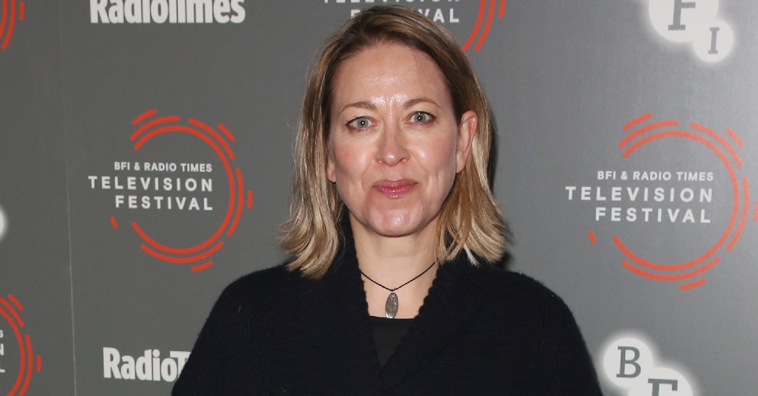 The Split star Nicola Walker on the red carpet