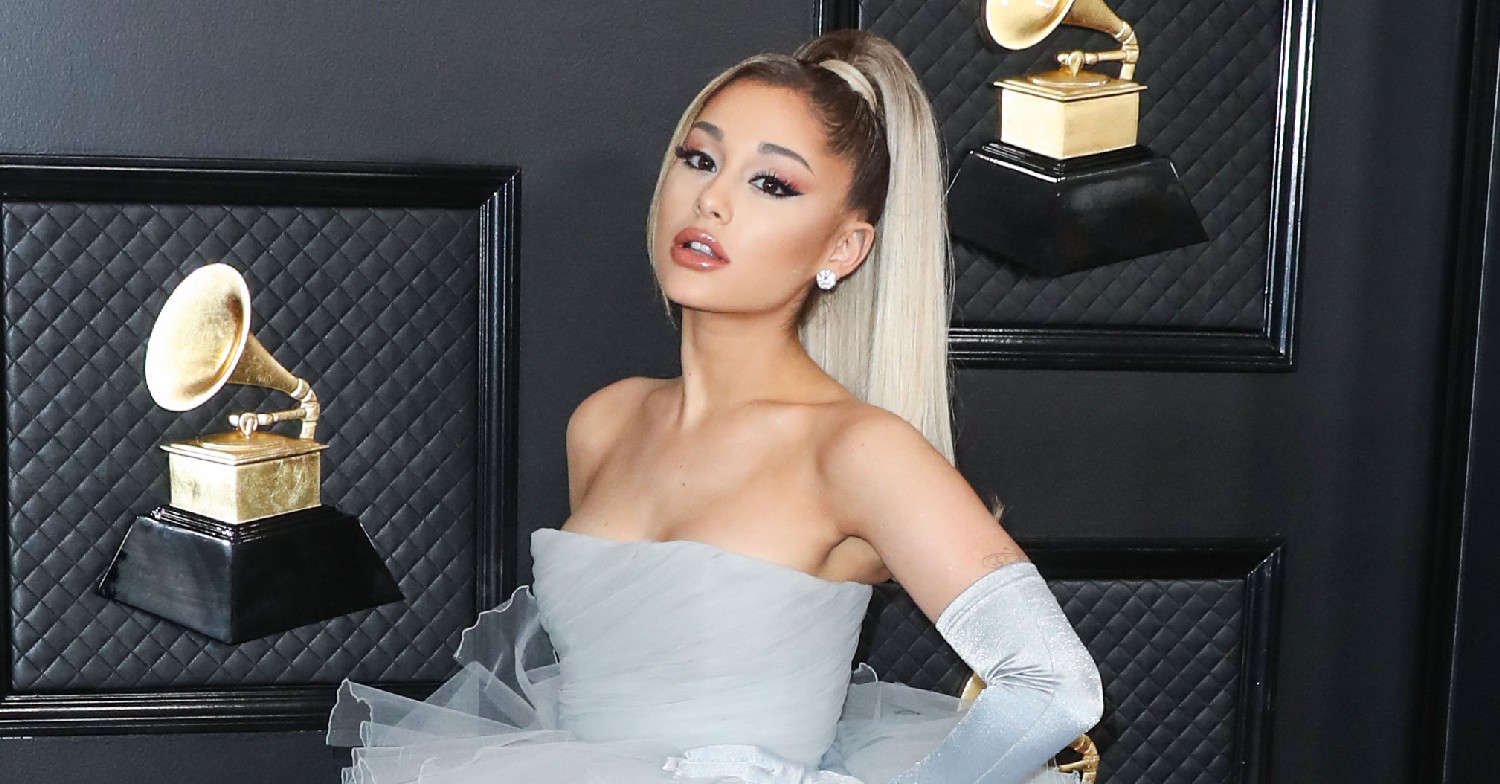 Ariana Grande at the Grammy's