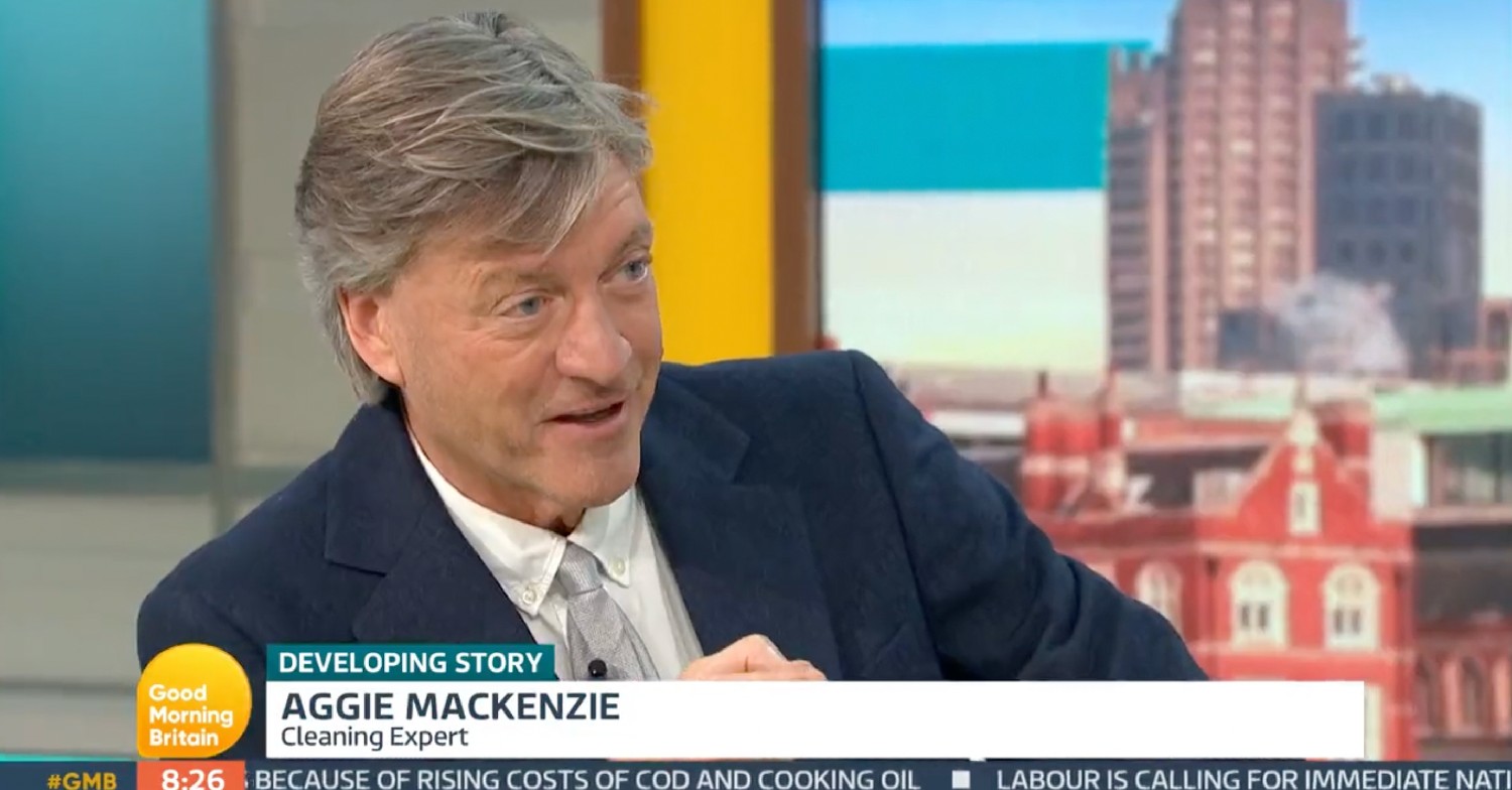 Richard Madeley laughing on GMB today