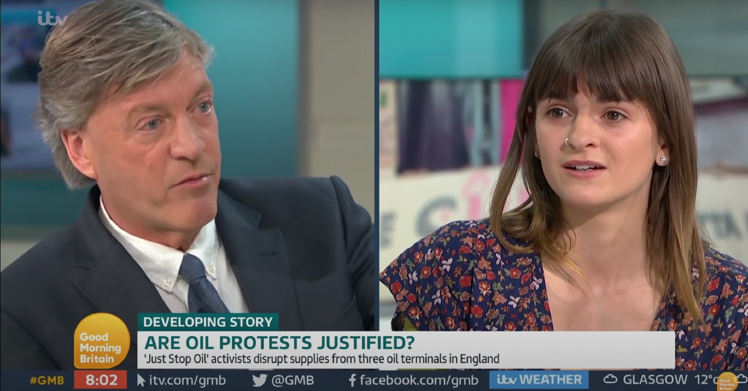 Richard Madeley and guest on GMB 