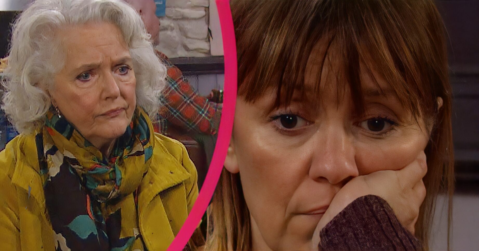 Emmerdale Rhona and Mary