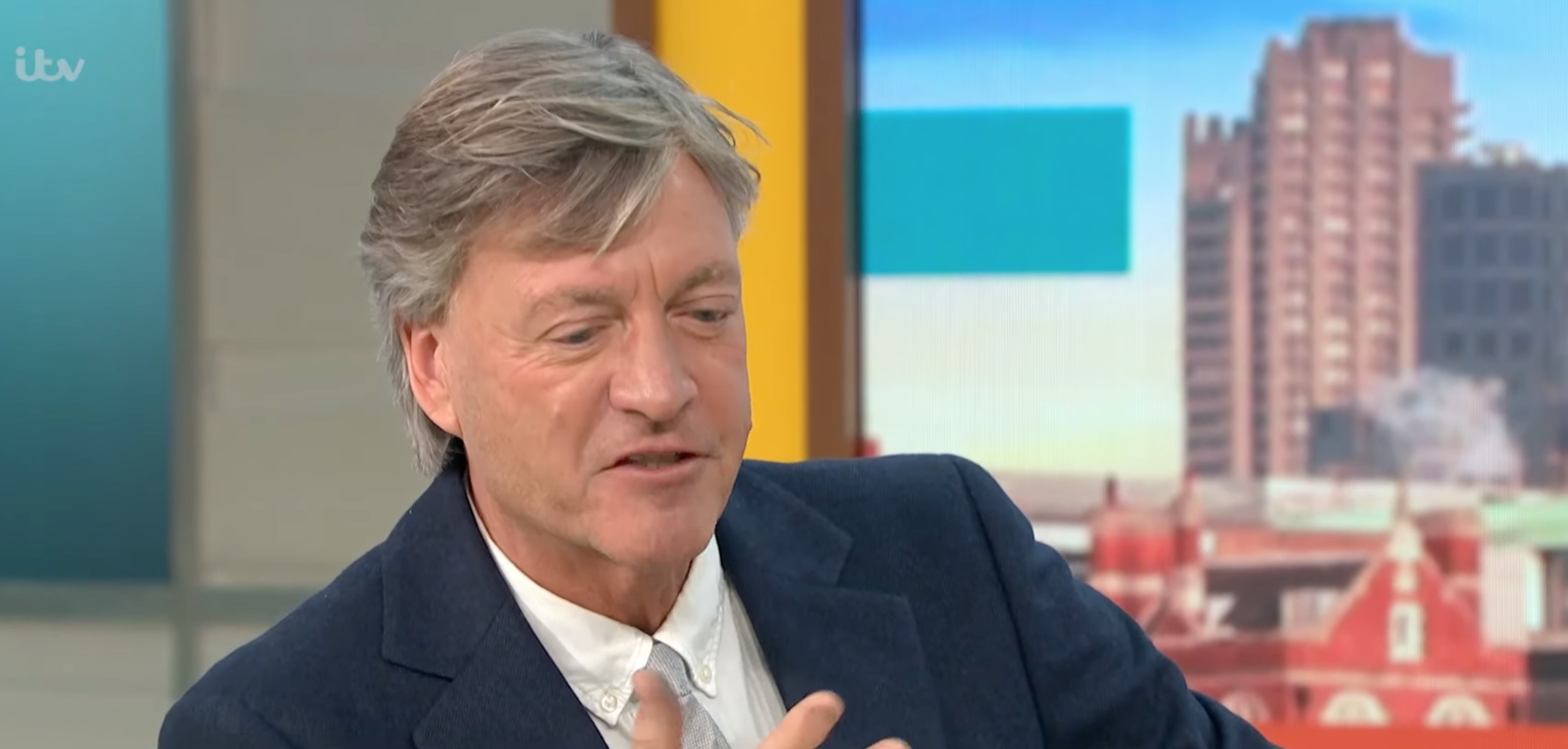 Richard Madeley sneering on GMB