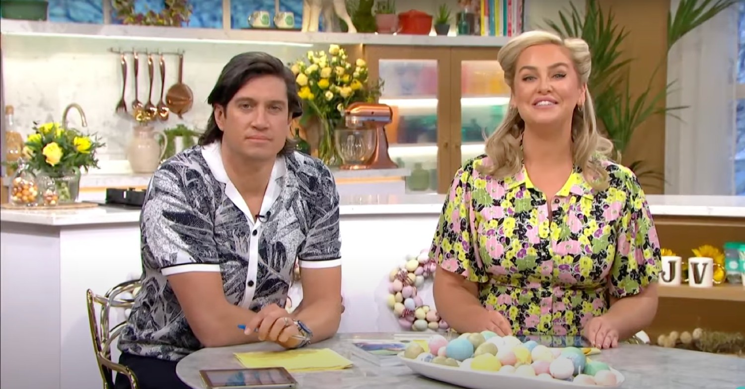 Vernon Kay and Josie Gibson on This Morning today