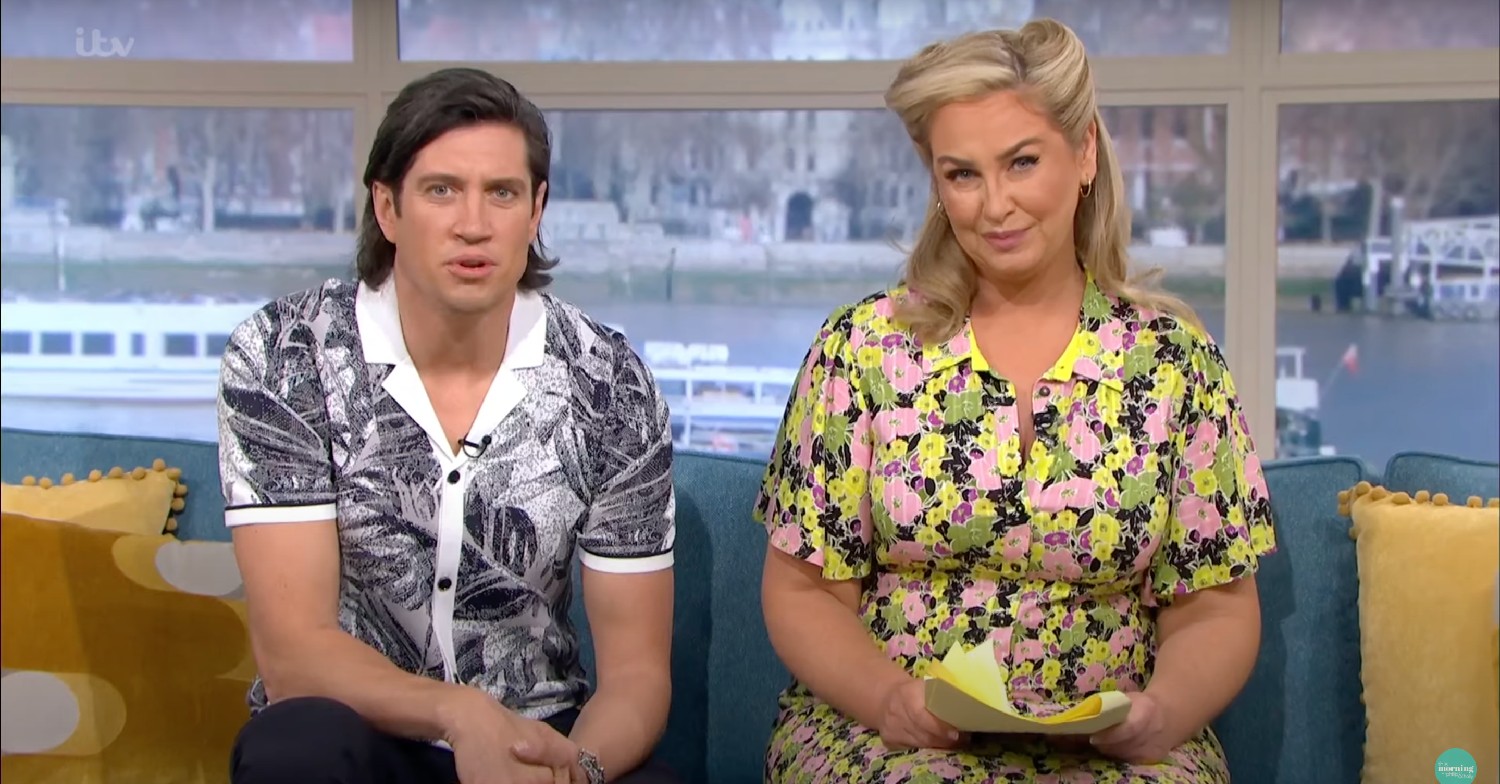 Vernon Kay and Josie Gibson on This Morning today