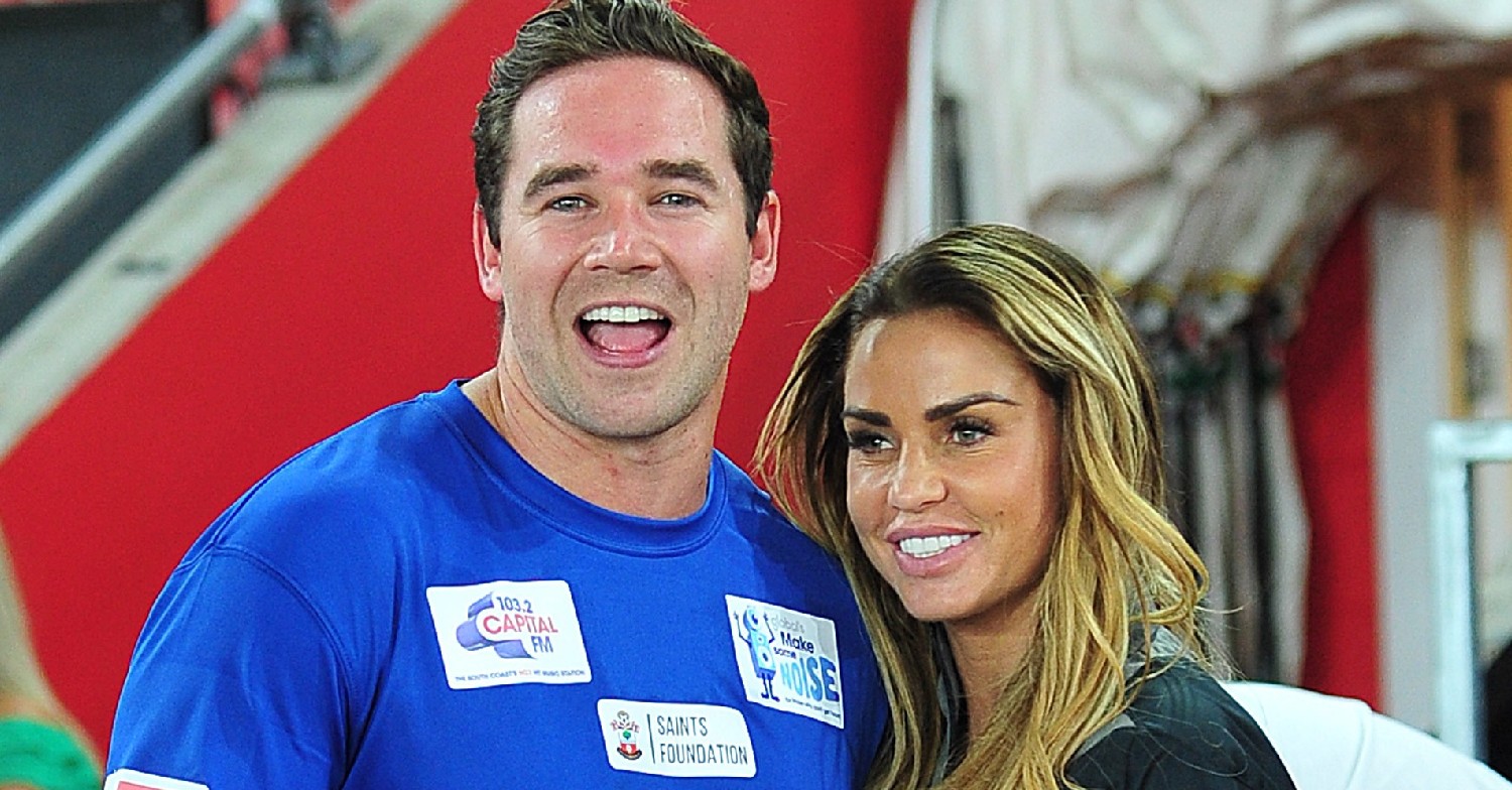 Kieran Hayler and Katie Price smiling together
