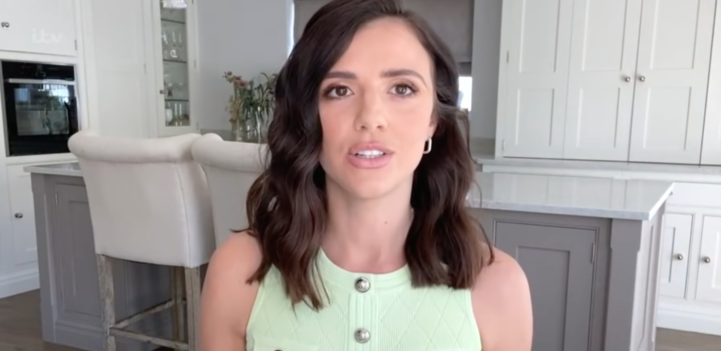 Lucy Mecklenburgh chatting on Loose Women