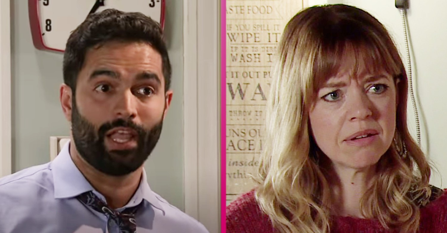 Imran and Toyah Coronation Street