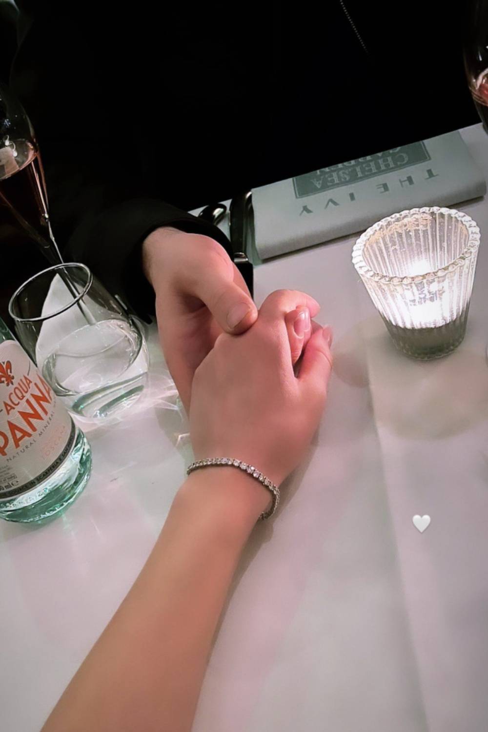 Nadiya and Kai are the people thought to be holding hands in this picture