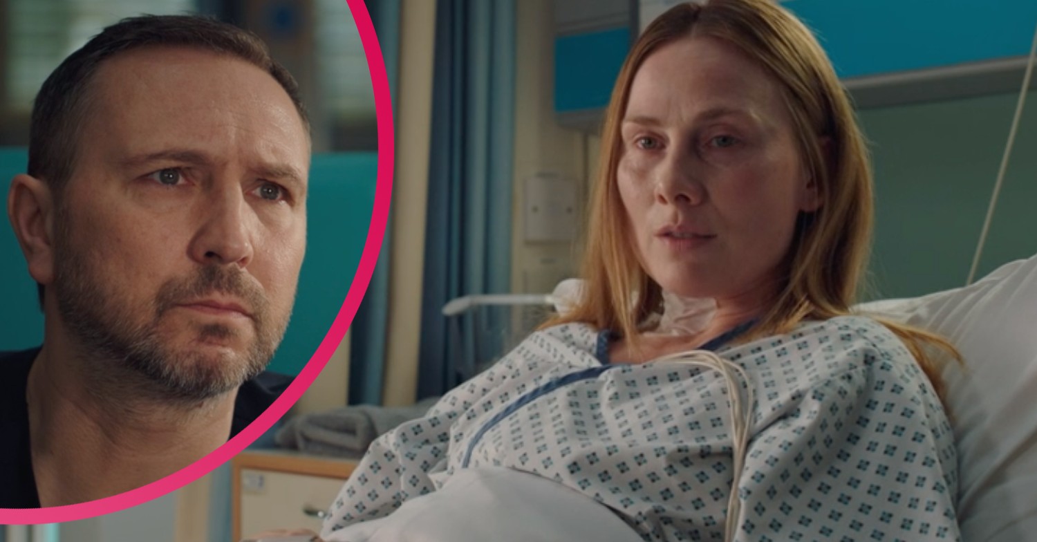 Fletch and Jac on BBC series Holby City