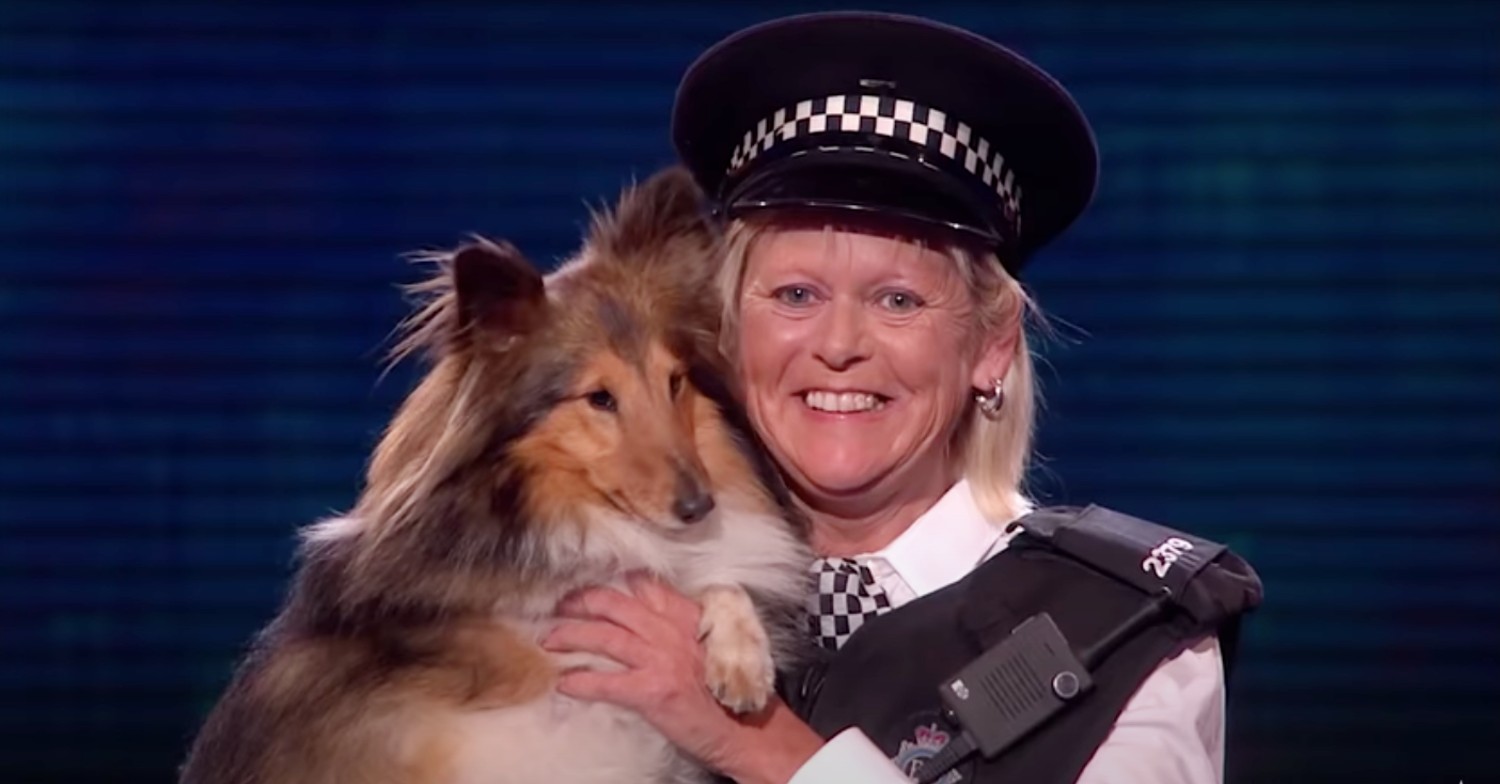 Jules and Matisse smiling on BGT