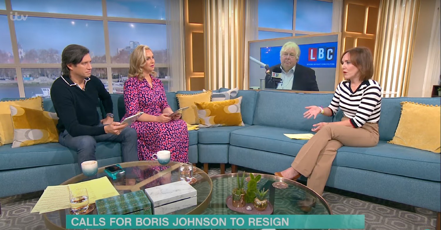 Vernon Kay, Josie Gibson, Nick Ferrari, and Camilla Tominey on This Morning today