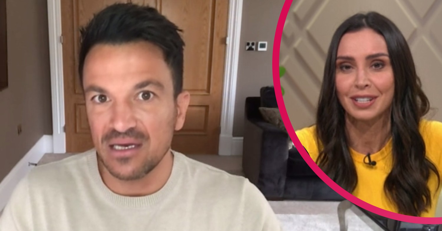 Peter Andre issues update about 'very poorly' mum on Lorraine with Christin Lampard