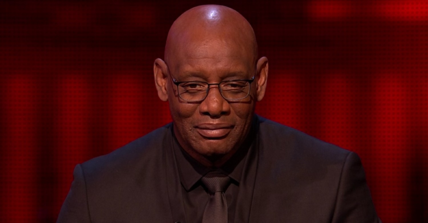 Shaun Wallace smiling on The Chase