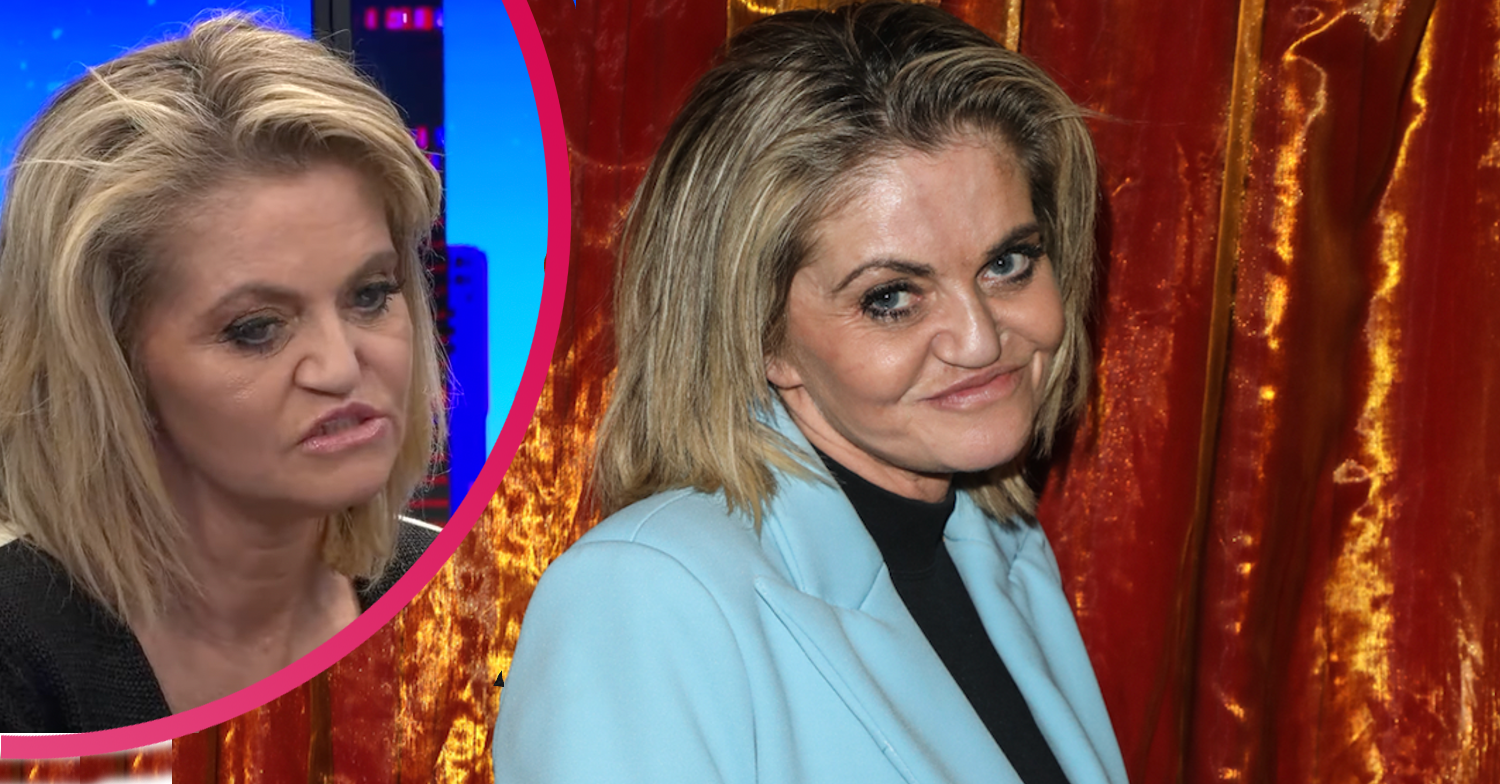 Danniella Westbrook smiling on the red carpet