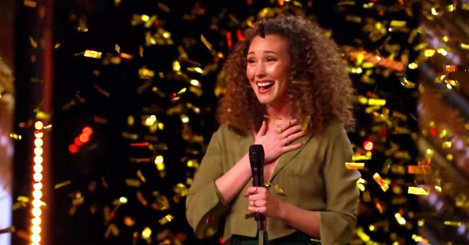 Loren Allred visibly moved as she wins Amanda Holden's Golden Buzzer on Britain's Got Talent