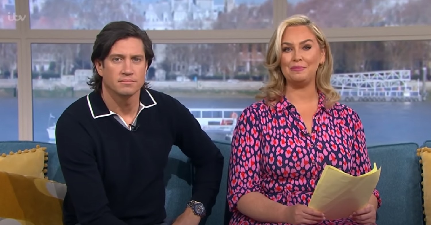 Vernon Kay and Josie Gibson hosting This Morning April 2022