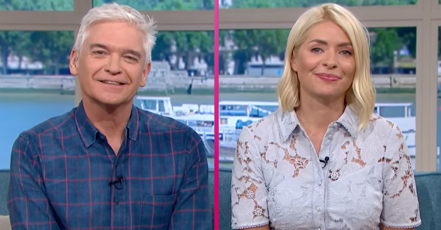 This Morning presenters Holly and Phil on ITV