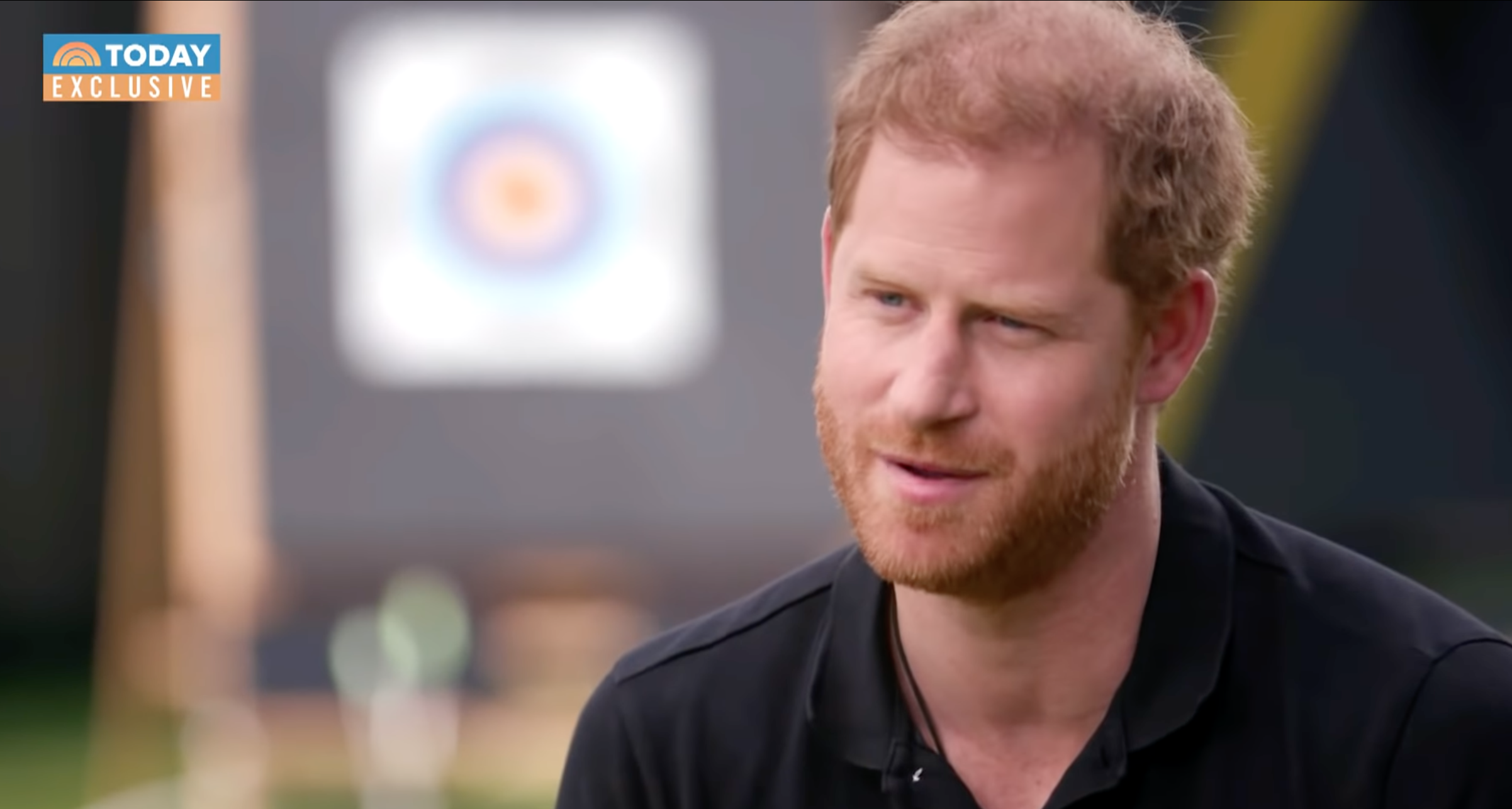 Prince Harry chatting in a new interview