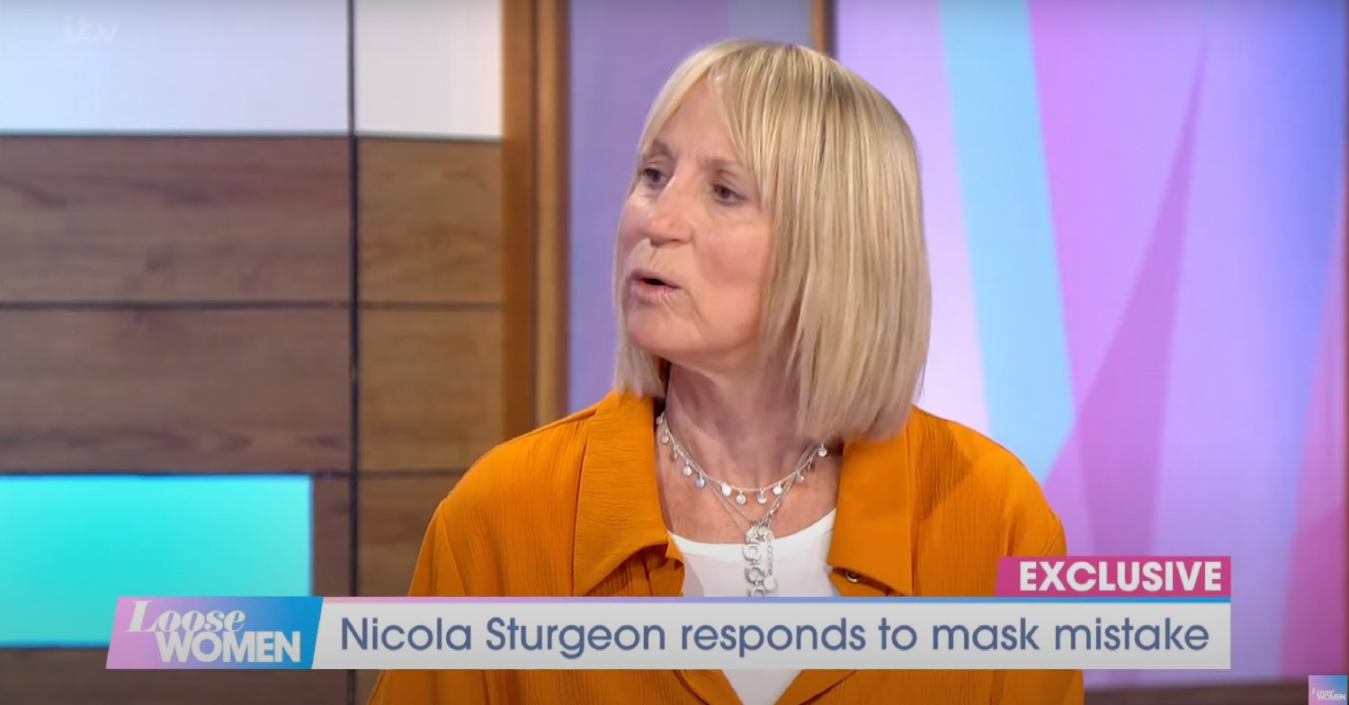 Carol McGiffin on Loose Women today