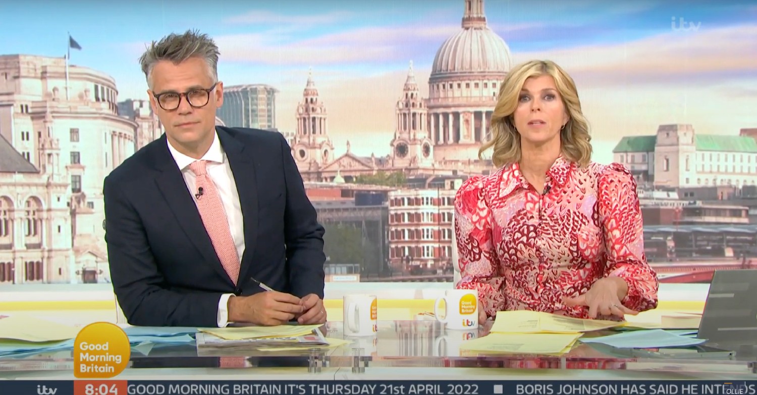 Richard Bacon and Kate Garraway on GMB