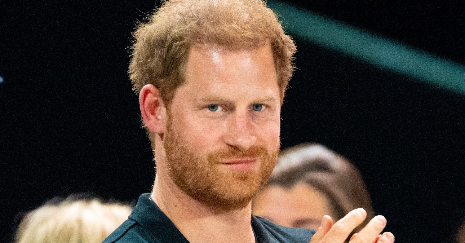 Prince Harry smiling during Invictus Games