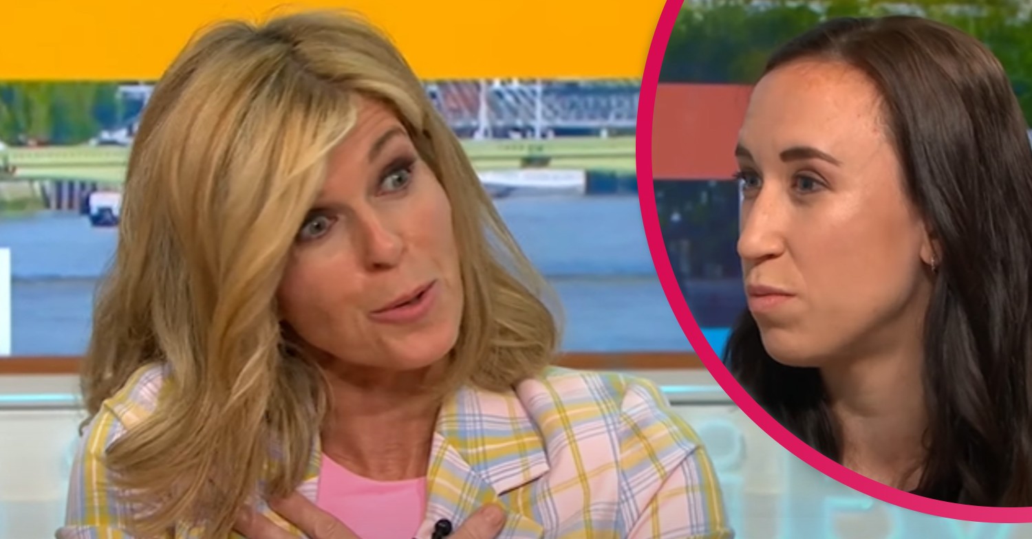 Kate Garraway and NHS nurse on GMB today April 22, 2022