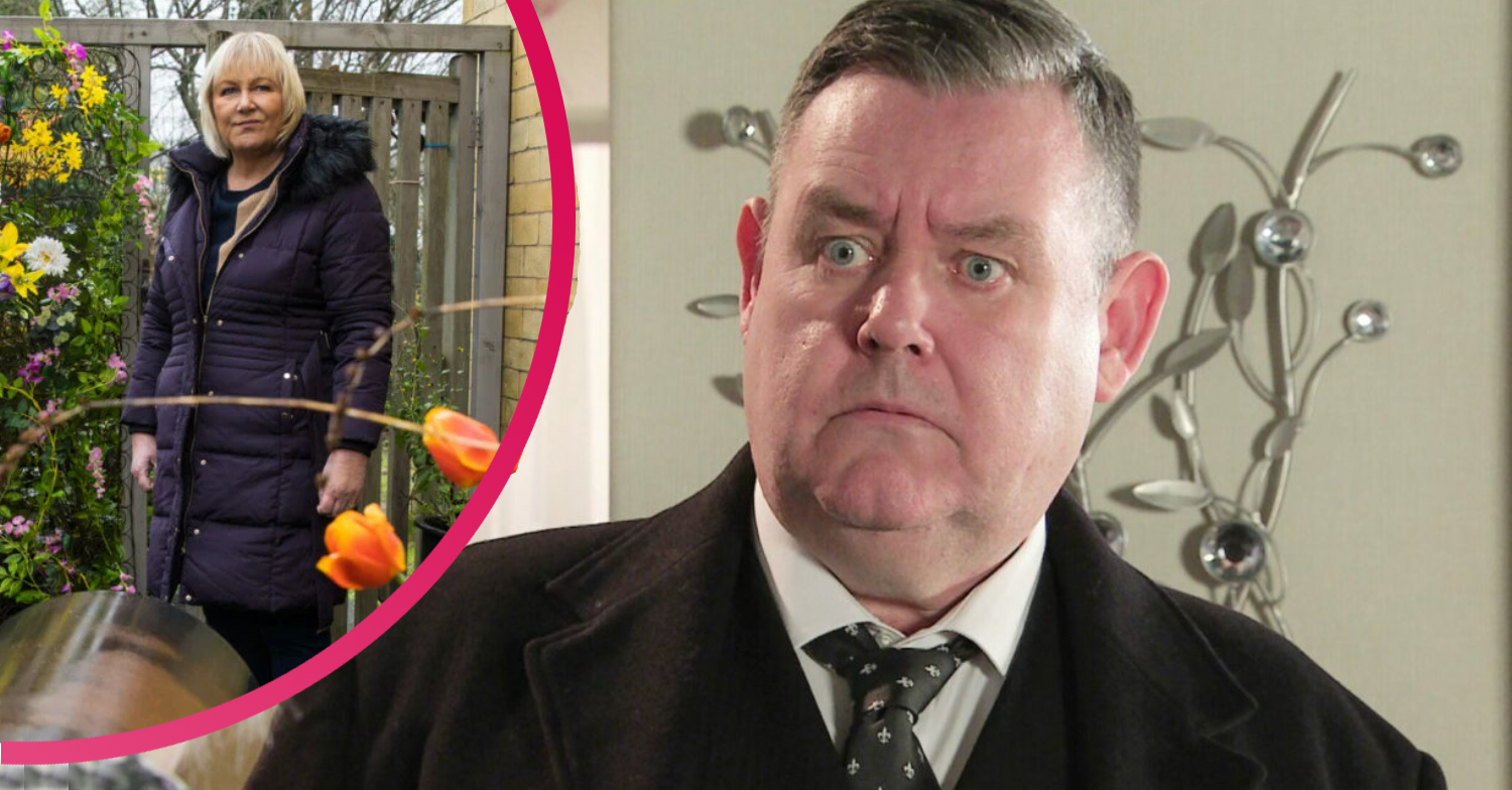 George Coronation Street main Eileen drop in