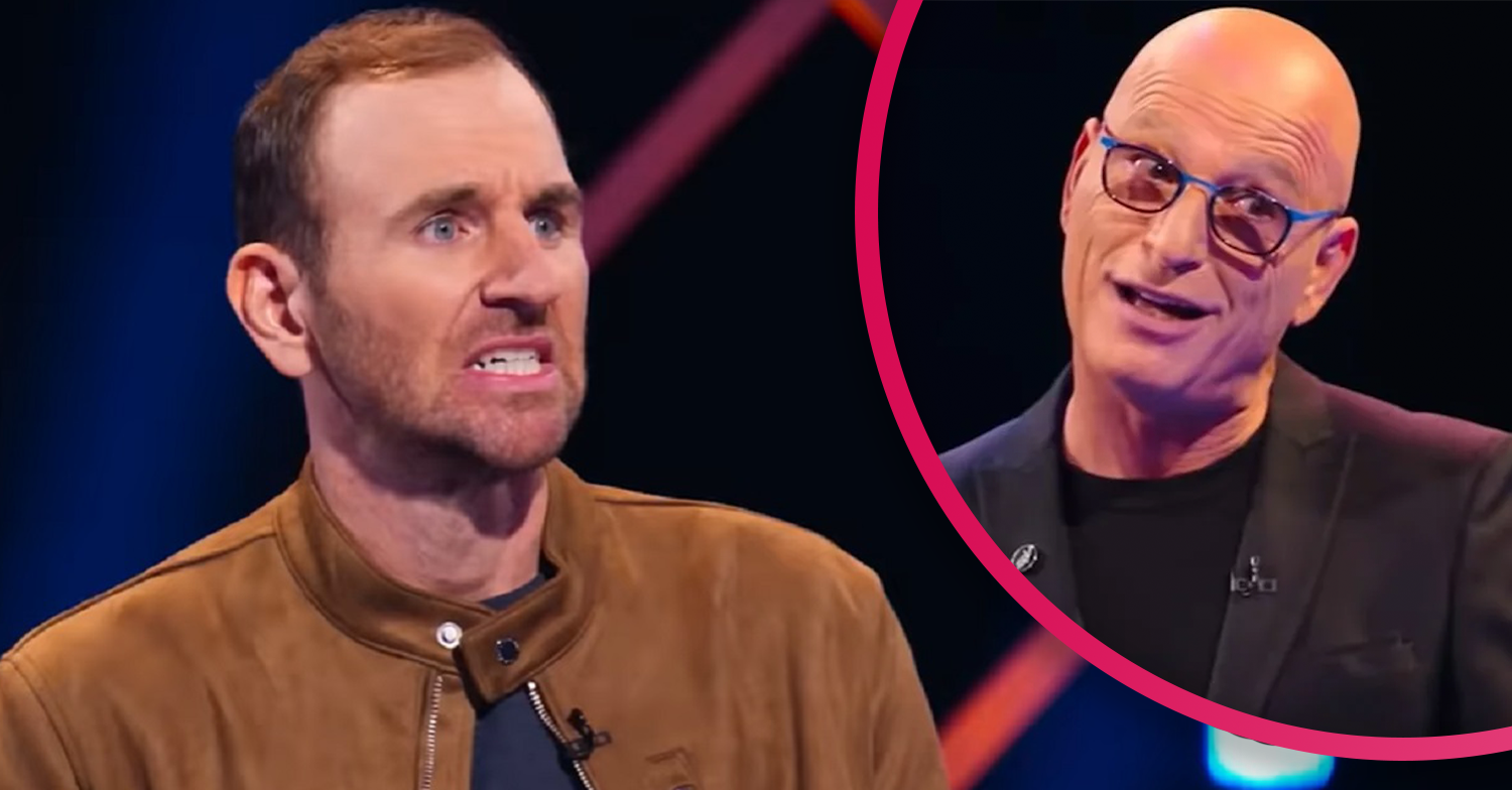 Contestant and host from Netflix gameshow Bullshit