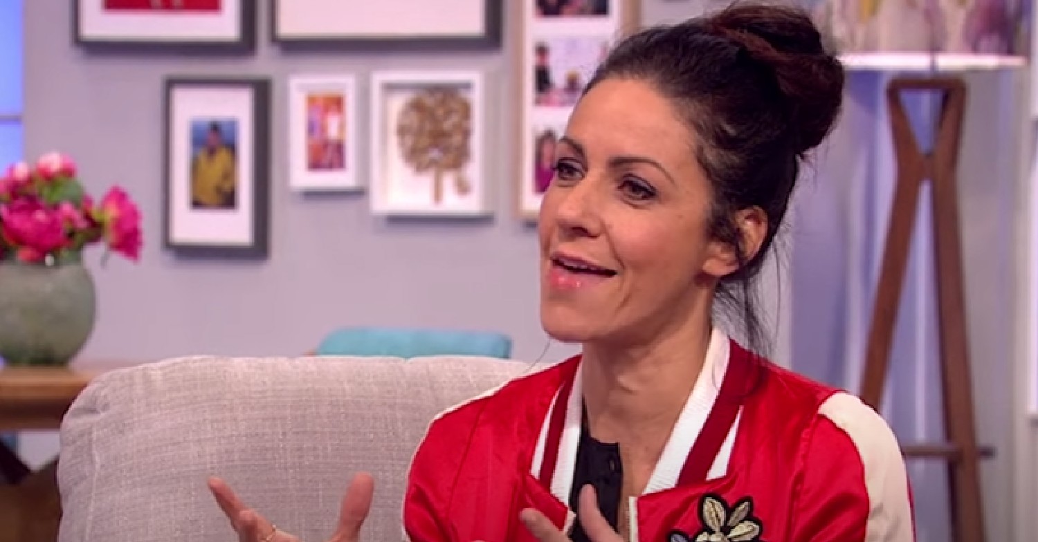 Julia Bradbury talking during Lorraine interview