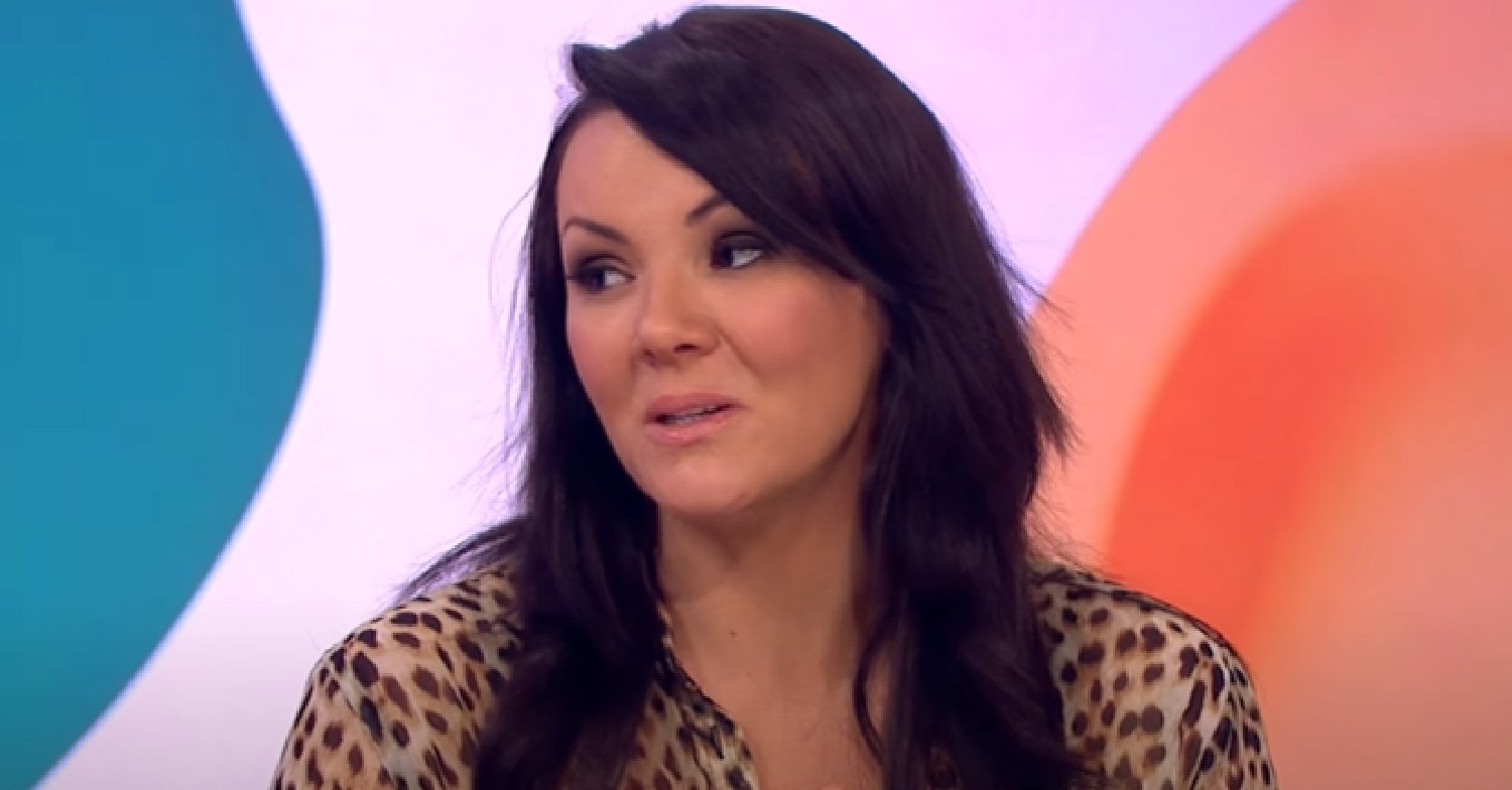 Martine McCutcheon speaking during Loose Women interview