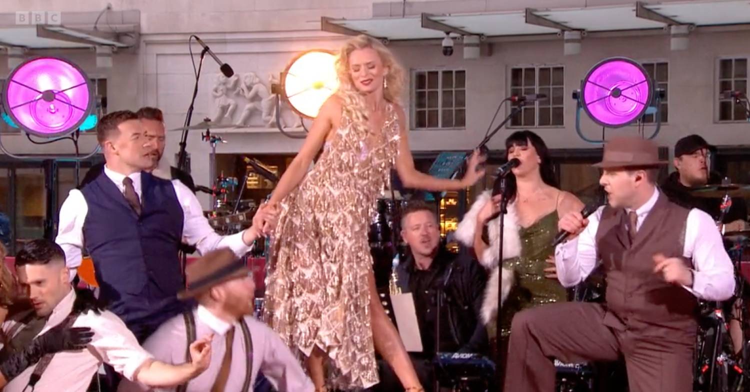 Kai and Nadiya dancing