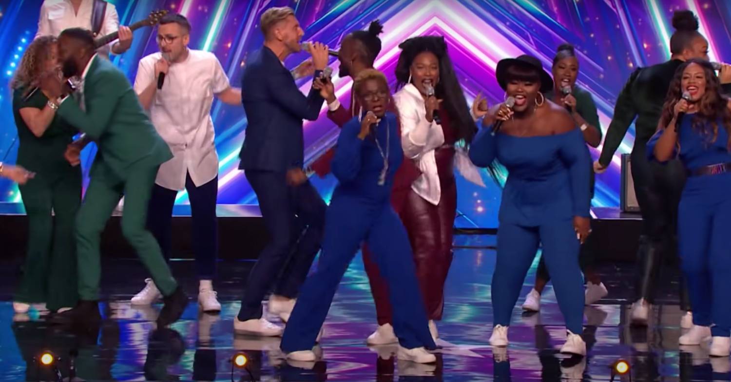 London Community Gospel Choir performs on BGT