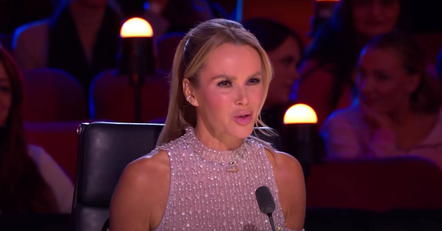 Amanda Holden makes her point on BGT