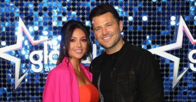 Michelle Keegan and husband Mark Wright on the red carpet