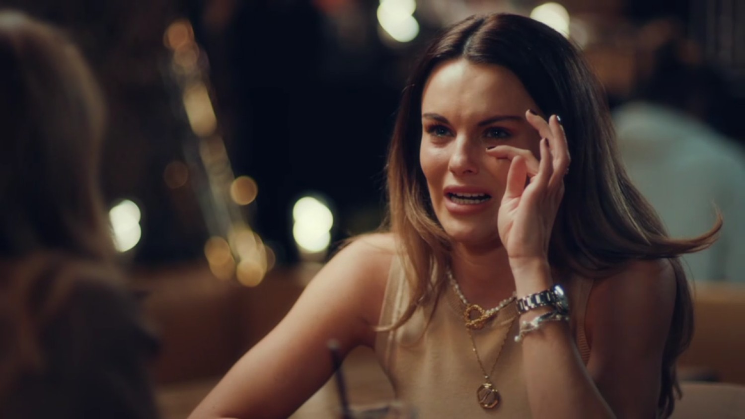 Emily Blackwell crying on Made In Chelsea