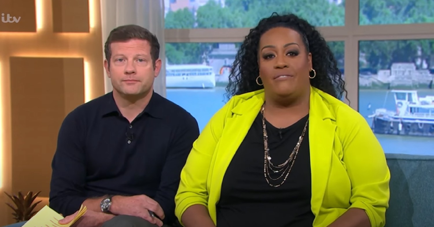 Dermot O'Leary and Alison Hammond hosting This Morning April 22, 2022