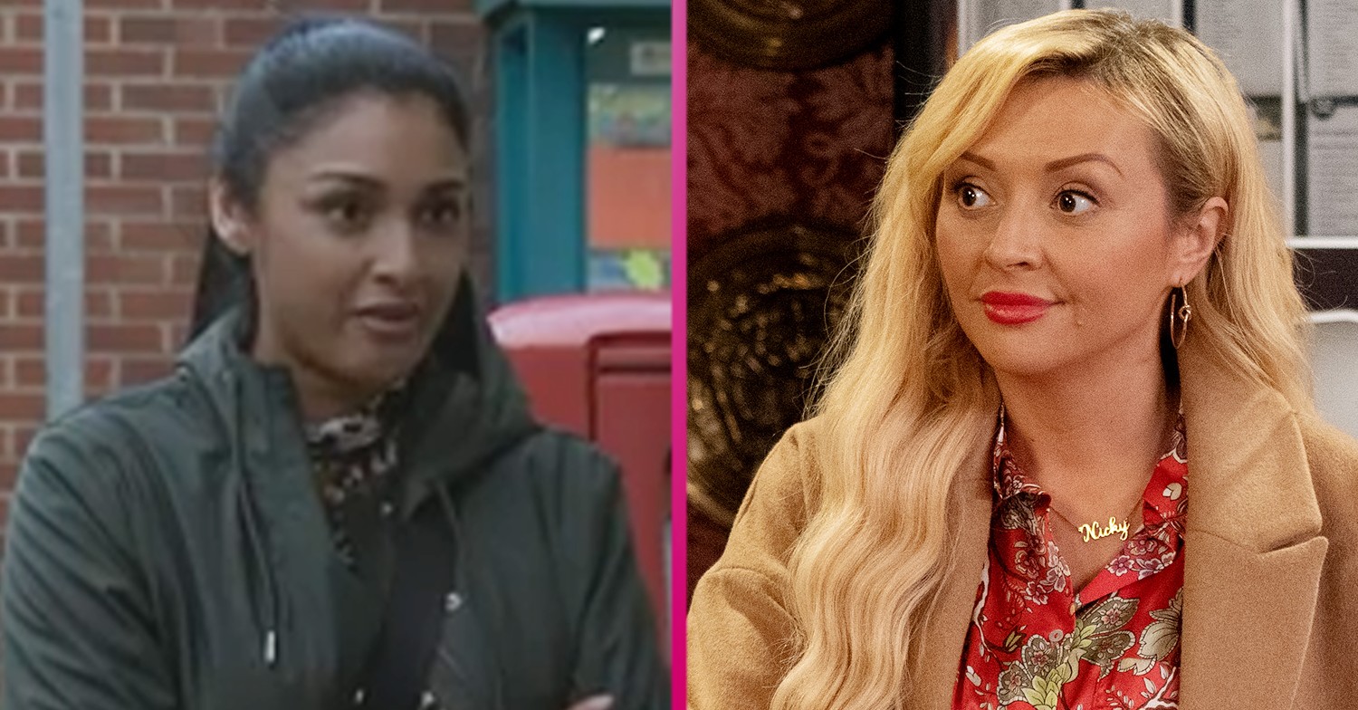 Viyona and Nicky Coronation Street