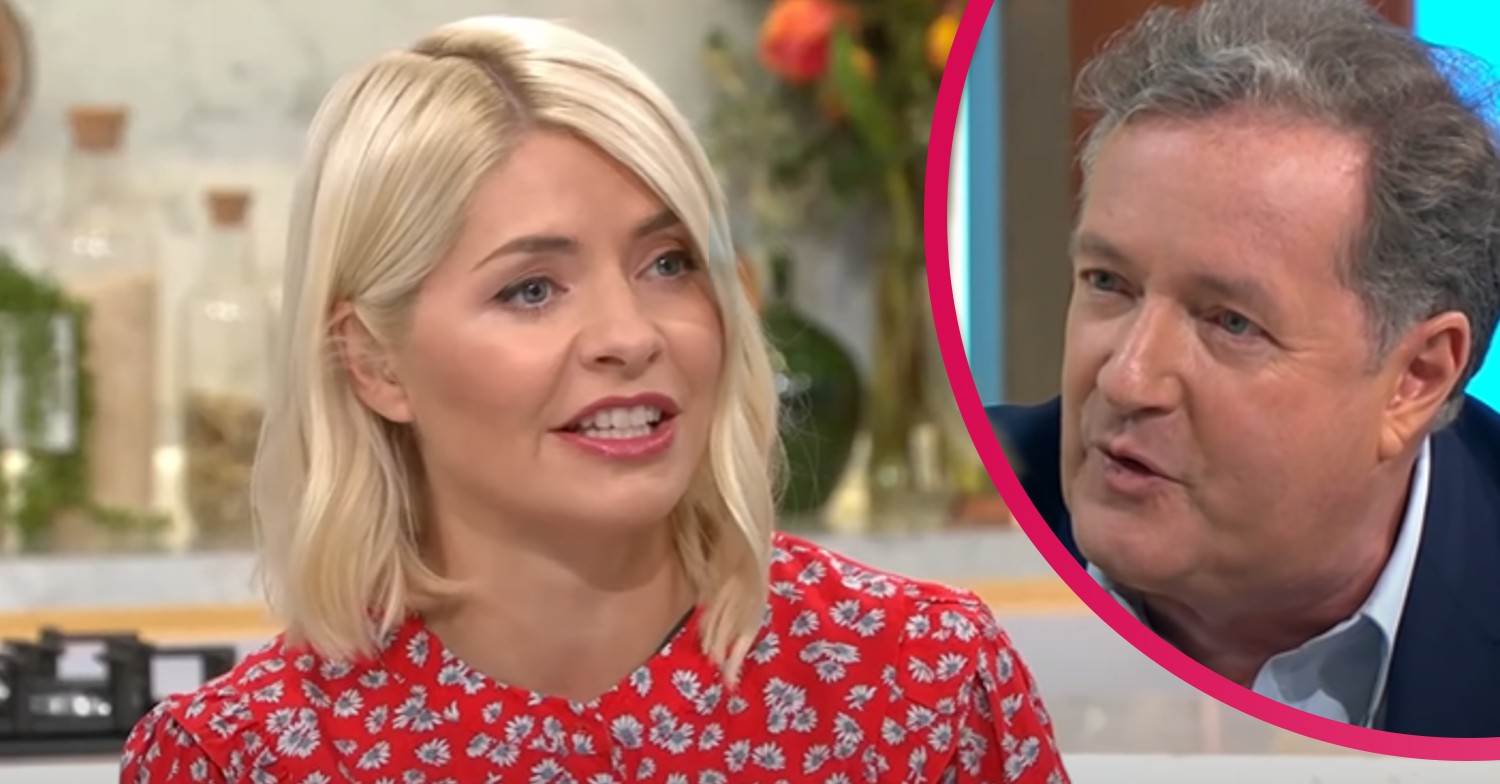 Holly Willoughby on This Morning/Piers Morgan talking on Lorraine April 2022