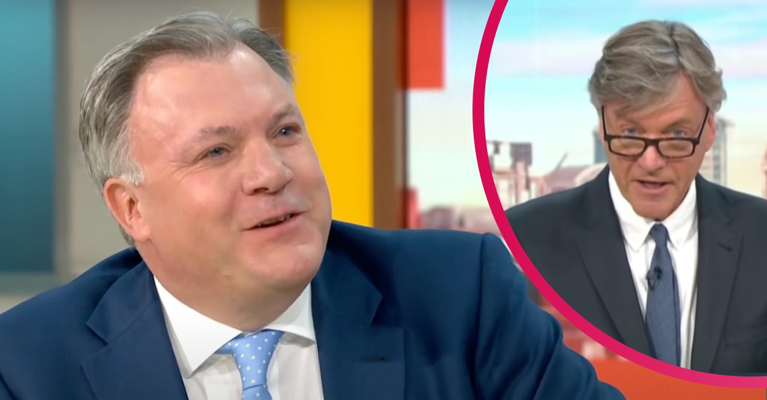 Ed Balls and Richard Madeley on GMB today