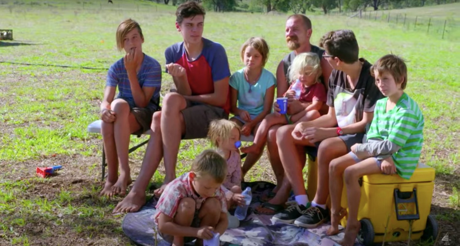 Huge family on Wife Swap Australia