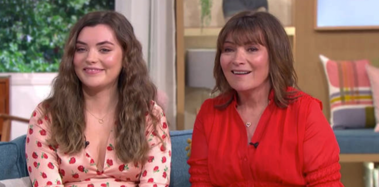 Lorraine Kelly and daughter Rosie on This Morning