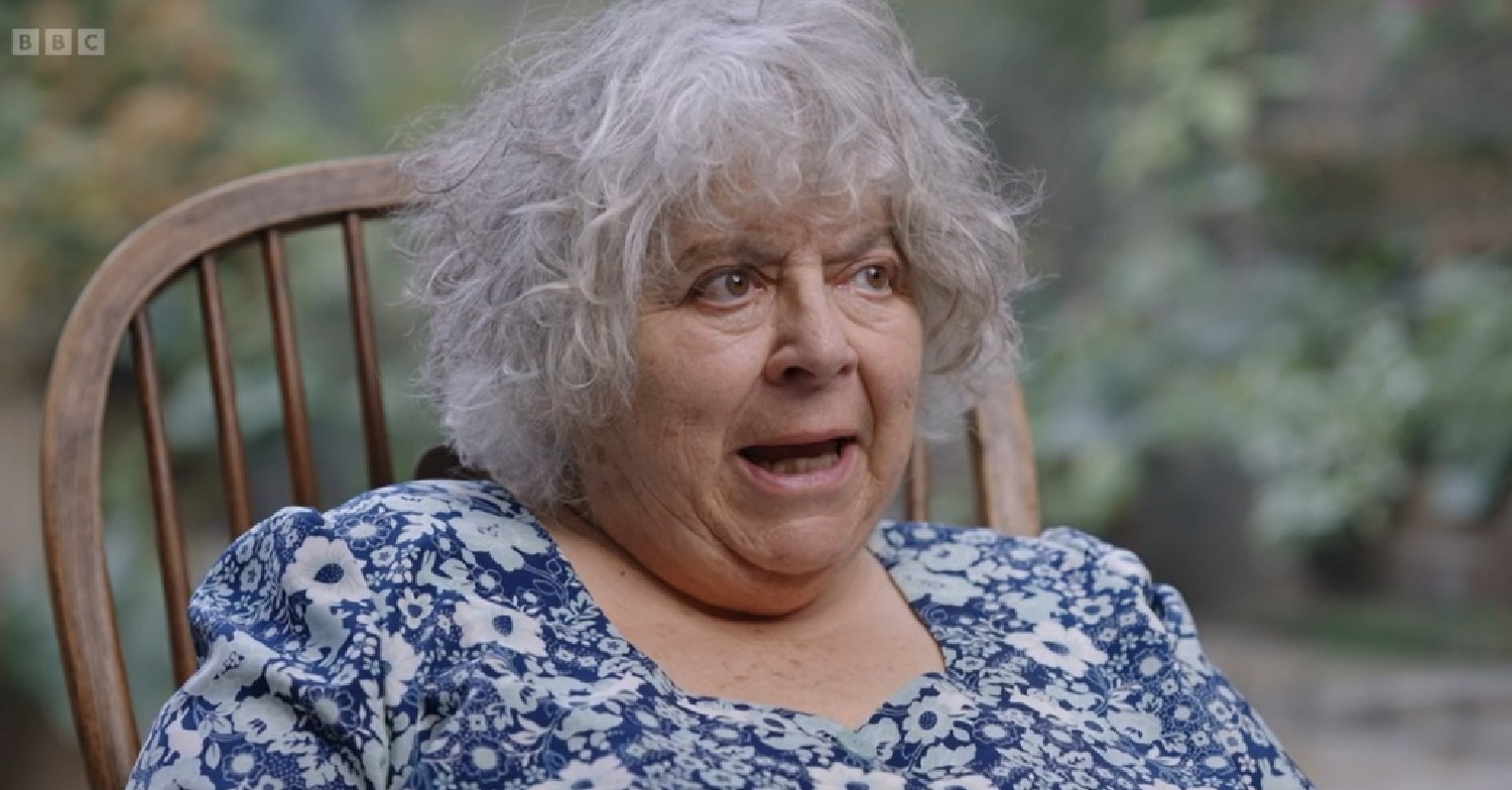 Miriam Margolyes speaking on BBC's Imagine