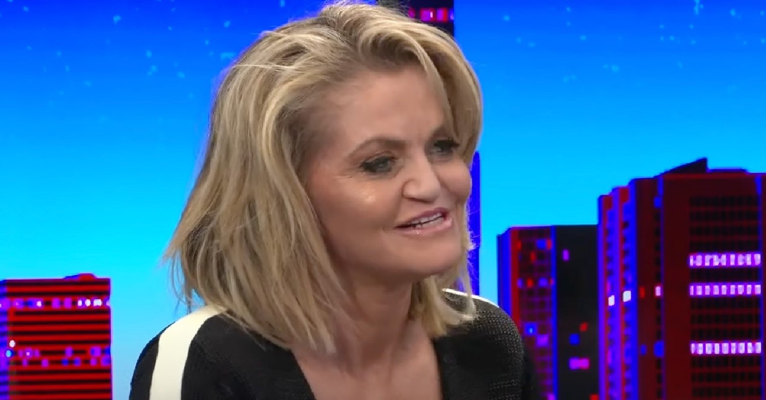 Danniella Westbrook smiles during GB News appearance