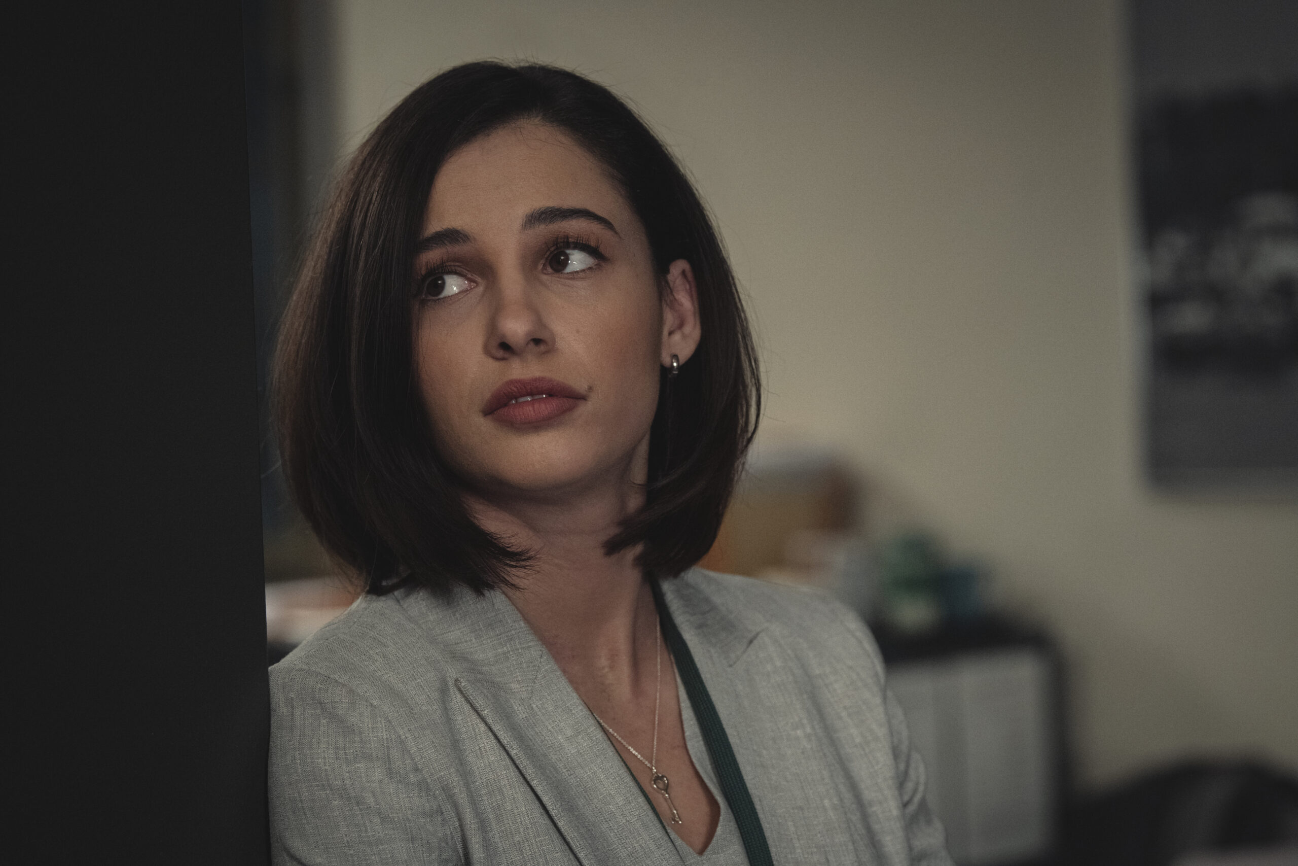 Naomi Scott as Olivia Lytton in Anatomy of a Scandal
