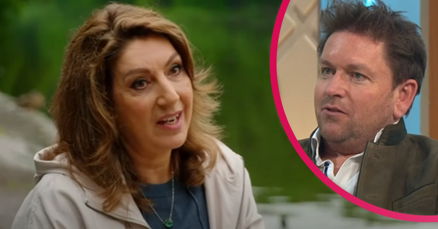 Jane McDonald talking on her show/James Martin on Lorraine